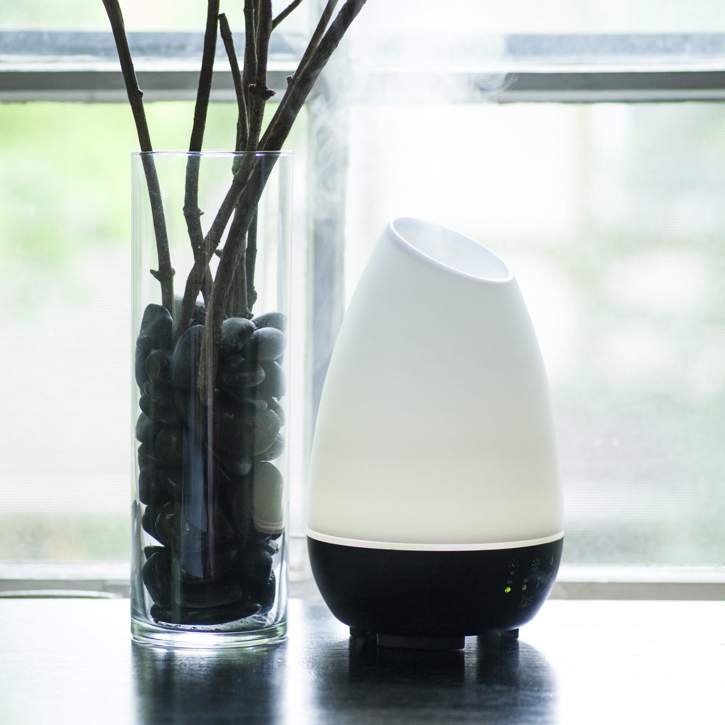 500Ml Essential Oil Diffuser & Cool Mist Humidifier for Room with Timer & Mood Lights